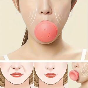 효과의 얇은 얼굴 실리카겔 입 턱 운동기구 슬리밍 페이스 리프트 도구 V라인 리프팅 주름 개선 블로우 브
