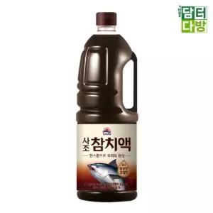 사조 조미료 참치액 2.1kg X 2개 참치액대용량 소스