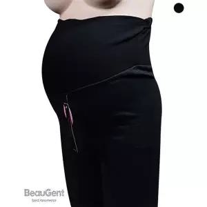 (스킨센스)면후라이스 기모 임부복대 끈형레깅스