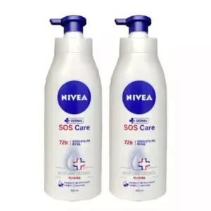 니베아 SOS케어 바디로션 400ml(건성) 2개