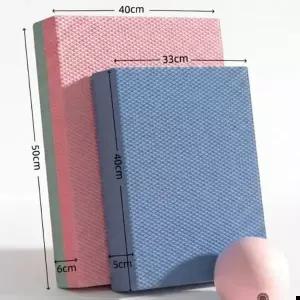 두툼 운동 매트 요가 무릎보호 쿠션 블럭 50x40x6