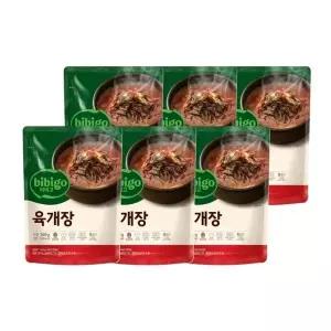 비비고 육개장 500g x 6개_26376231