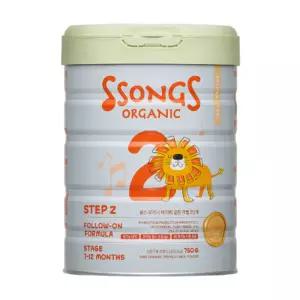 쏭스오가닉 아기분유 베이비 골든라벨 2단계 750g 1캔 BNS