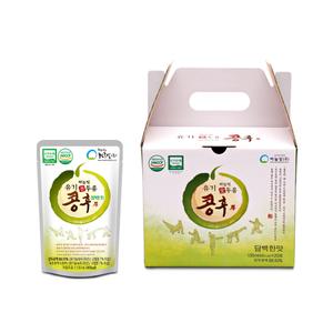 하늘빛 유기 전두유 콩후 135ml 40팩 담백한맛 이강산닷컴