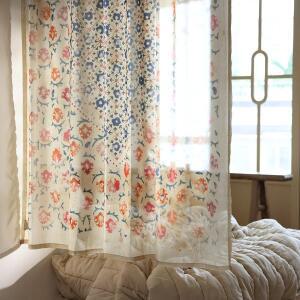 [벨라이프]아이즐 빈티지 쉬폰 가리개커튼