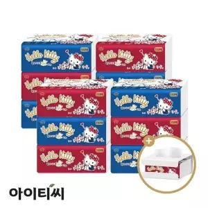 [하프클럽/] 3겹 팝업 미용티슈 골드(110매) 3입X4팩(12개입) 전용케이스