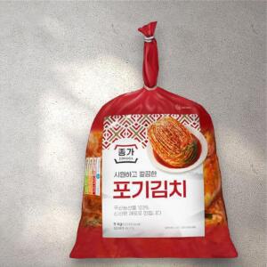 종가 시원하고 깔끔한 포기김치 혼밥 자취생 업소용 김치 5kg
