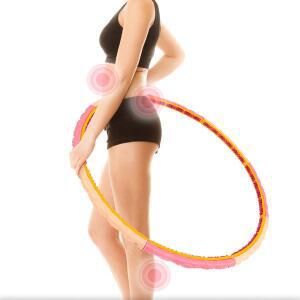 [아이워너]헬스원 실내 스마트 훌라후프 1.6kg 뱃살 지압 홈트 다이어트