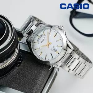 백화점AS 카시오 MTP-1370D-7A2VDF 아날로그 메탈시계 손목시계 지코스모 공식수입