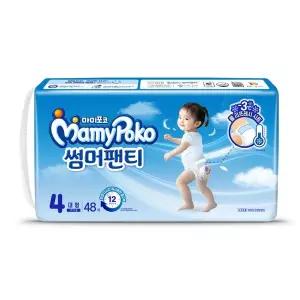 마미포코 썸머팬티 대형 여아 48P