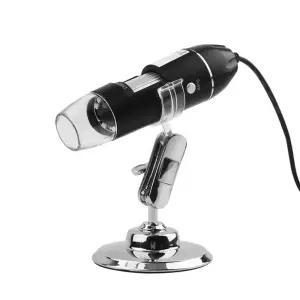 USB 전자 현미경 1000배 C타입 장착 스마트폰 카메라 고배율 확대경 3in1