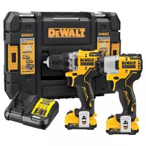 DEWALT 디월트정품 DCK2110D2T 12V 충전 컴팩트 드릴 임팩드라이버 DCF801 DCD701 콤보 2.0Ah 세트