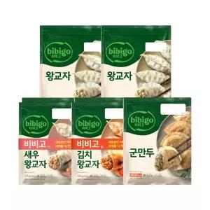 CJ제일제당 비비고 왕교자 1.05kg x2개 + 김치왕교자 420g x2개 + 새우왕교자 315g x2개 + 군만두 315g