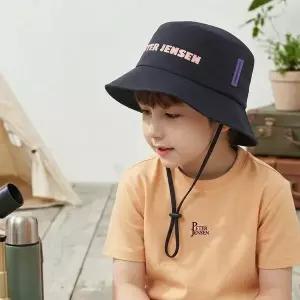 [보리보리/피터젠슨]피터젠슨 화섬 로고 버킷햇 PTX63UA02M_NV