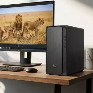 HP 옴니데스크 M03-0037KR RTX3050 인텔 AI U7-265 D5 16GB 512GB 윈도우11프로 듀얼모니터 미니타워 사무