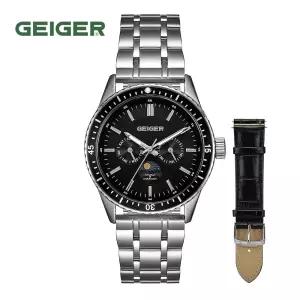 가이거(GEIGER) 남성 썬앤문 멀티시계 GE8048BS