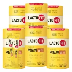[종근당] 락토핏] 5X 생유산균 골드 2g 50포 x 6통