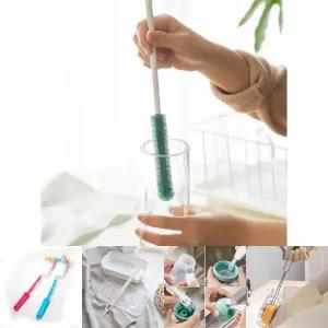 국산 실리콘 틈새솔 다용도 젖병 텀블러 브러쉬 페트/컵솔/보온병/병씻는솔/병브러시/설거지/소모품/수세미