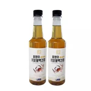 홍영의 붉은대게 어간장 백간장 500ml 2개
