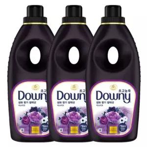Downy 고농축 섬유유연제 미스티크 1L 3개