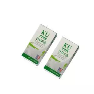 [셀러허브]건국우유 멸균우유 200ml 48팩 (S46613428)