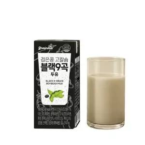 그레인랩 검은콩 고칼슘 블랙9곡두유 40팩 x 1박스