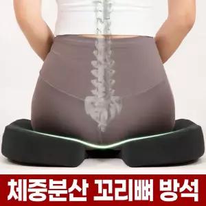 체중 분산 꼬리뼈 방석 골반 엉덩이 바른 자세 교정 허리 디스크 치질 압력 통증 완화