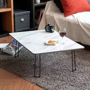 고품질 이지 블랙 마블 테이블 800 밥상 (W8AAEB4)
