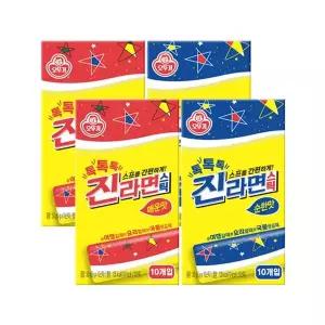 [오뚜기] 톡톡톡 진라면 스틱 10입 4개(매운맛 2개+순한맛 2개)..[35952698]