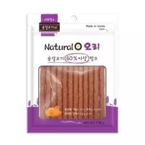 강아지 네츄럴오 오리 져키 100g 1P 간식 애견