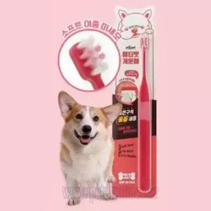 에티펫 개운해 칫솔 좁은구석 꼼꼼 강아지칫솔 애견칫솔