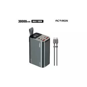 엑티몬 PD 100W 초고속 대용량 랜턴 보조배터리 CtoC케이블포함