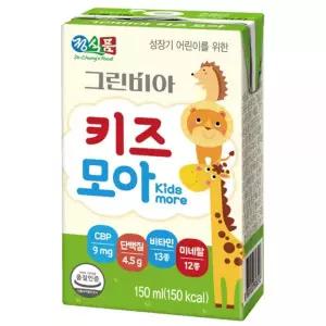 그린비아 키즈모아 어린이음료 성장기어린이간식 150ml 12팩