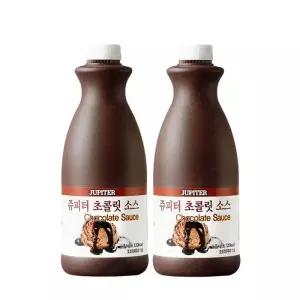 [쥬피터]쥬피터 초콜릿 소스 1.8kg 2개 커피 토핑 카페재료 (13131618)