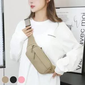남여공용 베이직 가벼운 힙색