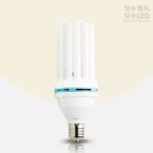 장수램프 초고와트 삼파장 EL 100W 주광색 E39삼 삼전구 인테리어 교체 가정용