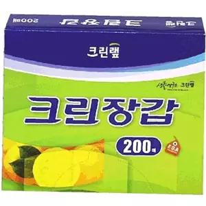 200매 크린 크린? 위생장갑 위생 장갑 일회 일회용