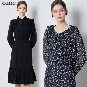 [오조크(OZOC)] 러블리 데이지 프릴 원피스 (택가격: 89900원)