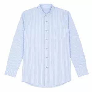 [리미드][리미드] 남성 스트라이프 차이나카라 포켓 셔츠 ON-SHA-QWFKQ1LA