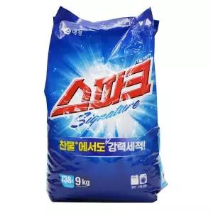 스파크 시그니처 찬물 베이킹소다 세탁세제 9kg 일반