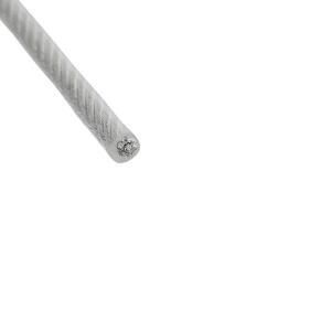 PVC 플라스틱 코팅 스테인레스 스틸 와이어 로프 빨랫줄 전체 직경 1.2mm 100 미터