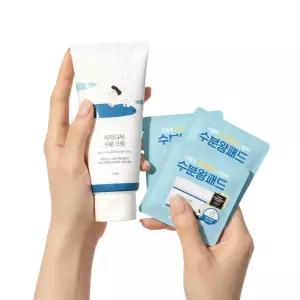 [대용량] 라운드랩 자작나무 수분 크림 120ml 대용량 기획(+패드 4매)