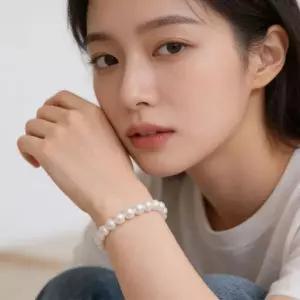 [알티피아]여성 데일리 팔찌 비즈 액세서리 선물 6mm 8mm