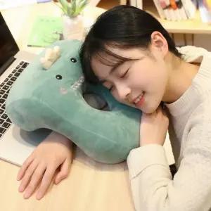 굿딜  캐릭터 낮잠베개 팔베개 의자쿠션  buyus 굿딜 브이숍 illo001
