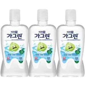 어린이가그린 아동 가글 사과맛 380ml x 3개