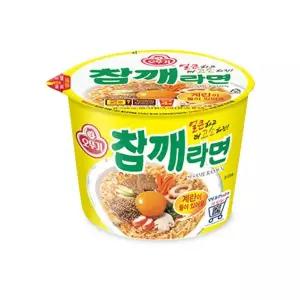 [오뚜기] 참깨라면 큰컵 12입(110g x 12개)[36119405]