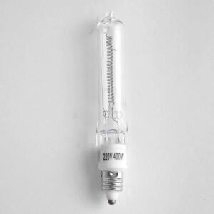 허니플라이 JD E11 할로겐 전구 220V 400W IR 전기 가열 커피 라이트 웨이브 스토브 음식/음료 히터 램프