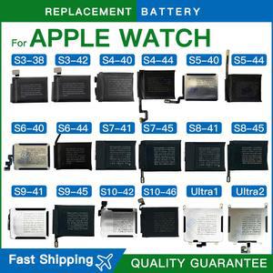 애플워치 시리즈 1 2 3 4 5 6 7 8 9 SE 울트라 49mm S3 S4 S5 SE2 S6 S7 S8 S9 45mm S10 46mm 배터리 교체용 배터리 선물