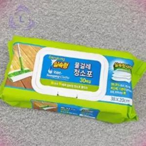 리버썸 물걸레 청소포 대형 30매 부직포걸레