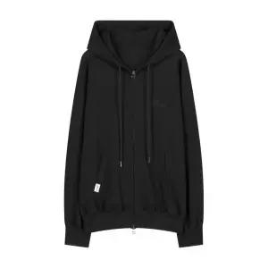 YOUEVE 똑딱이 트레이닝 후드 블랙 2352306